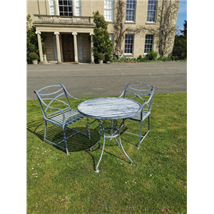 Regency Round Table Set 80cm Table & 2 Chairs